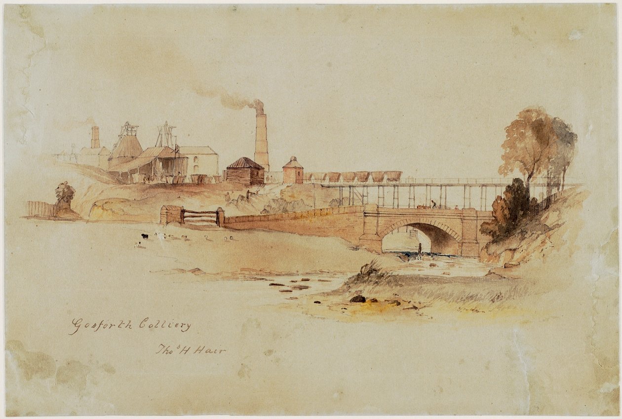 Gosforth Colliery by Thomas H. Hair