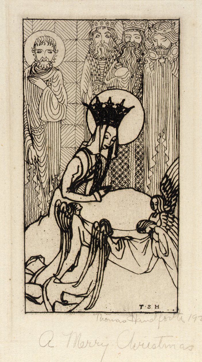 A Merry Christmas by Thomas Handforth