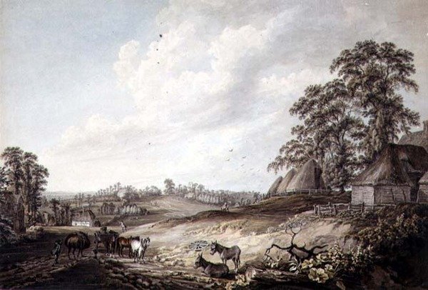 A View in Suffolk by Thomas Hearne