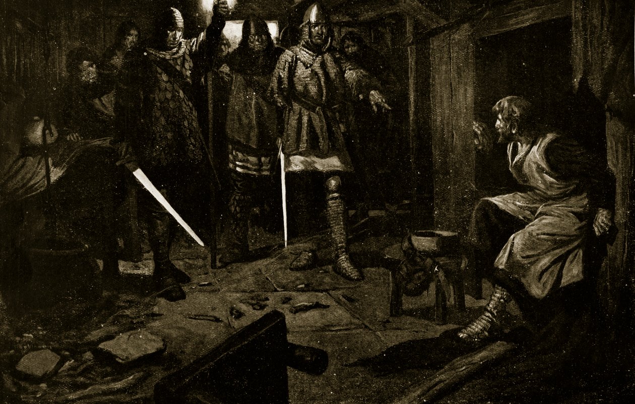 The capture of Sir William Wallace by Thomas Heath Robinson