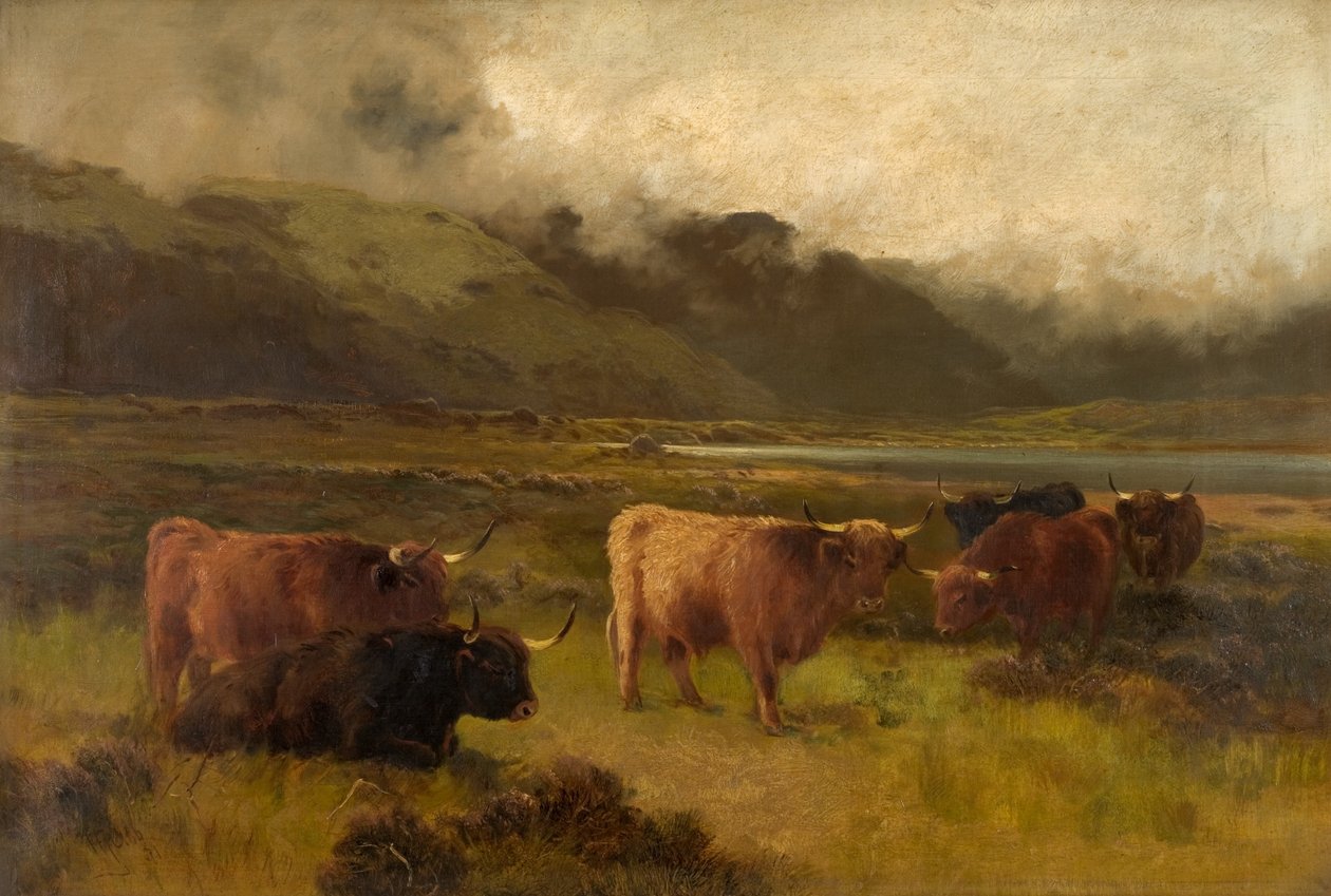 On Tarras Moss by Thomas Henry Gibb