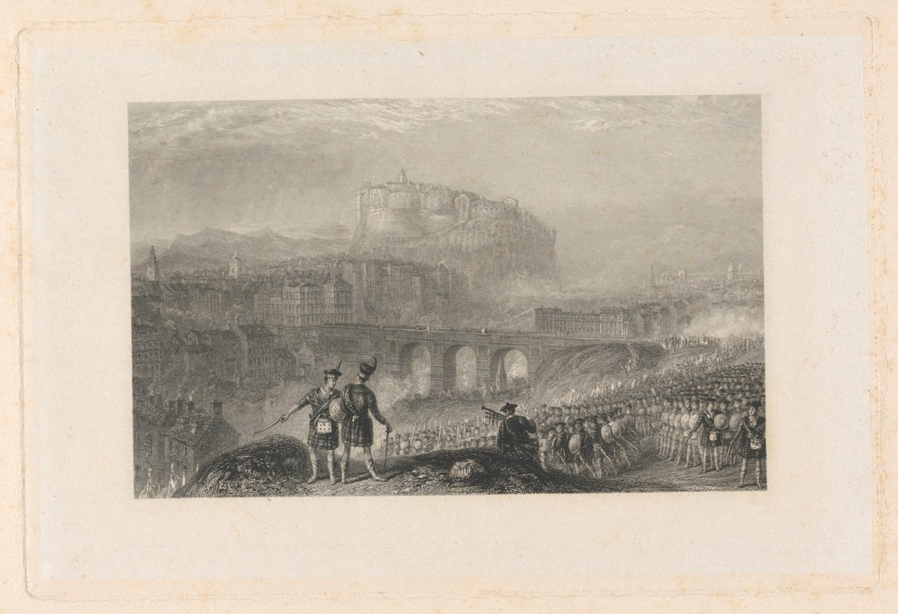 Edinburgh - March of the Highlanders by Thomas Higham