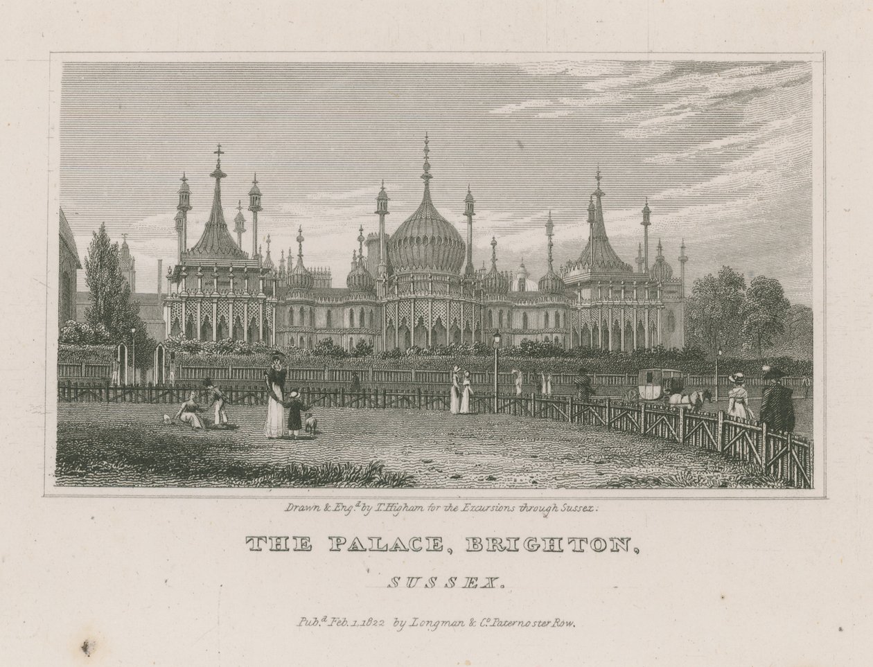 General View of The Palace by Thomas Higham