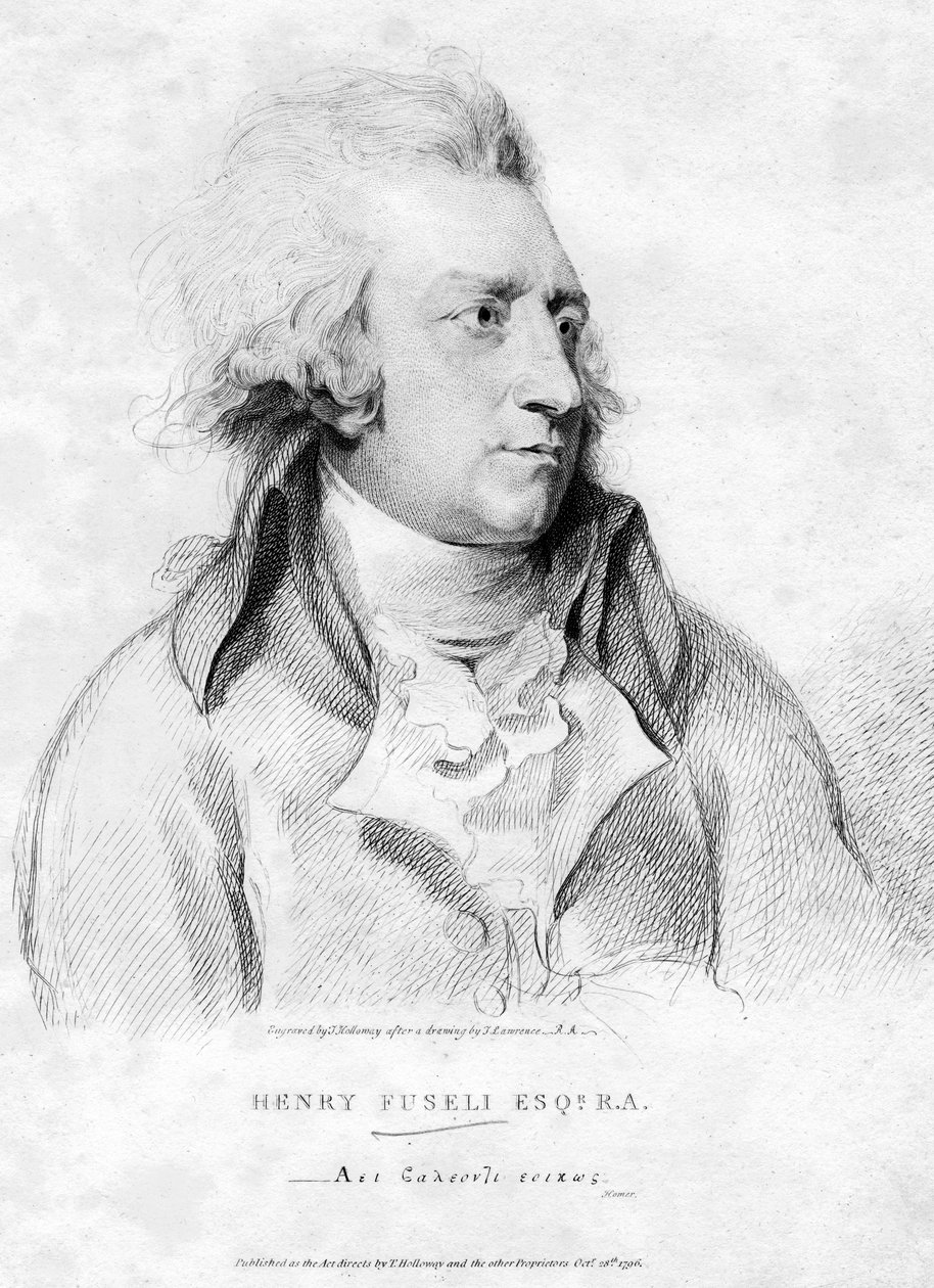 Henry Fuseli by Thomas Holloway