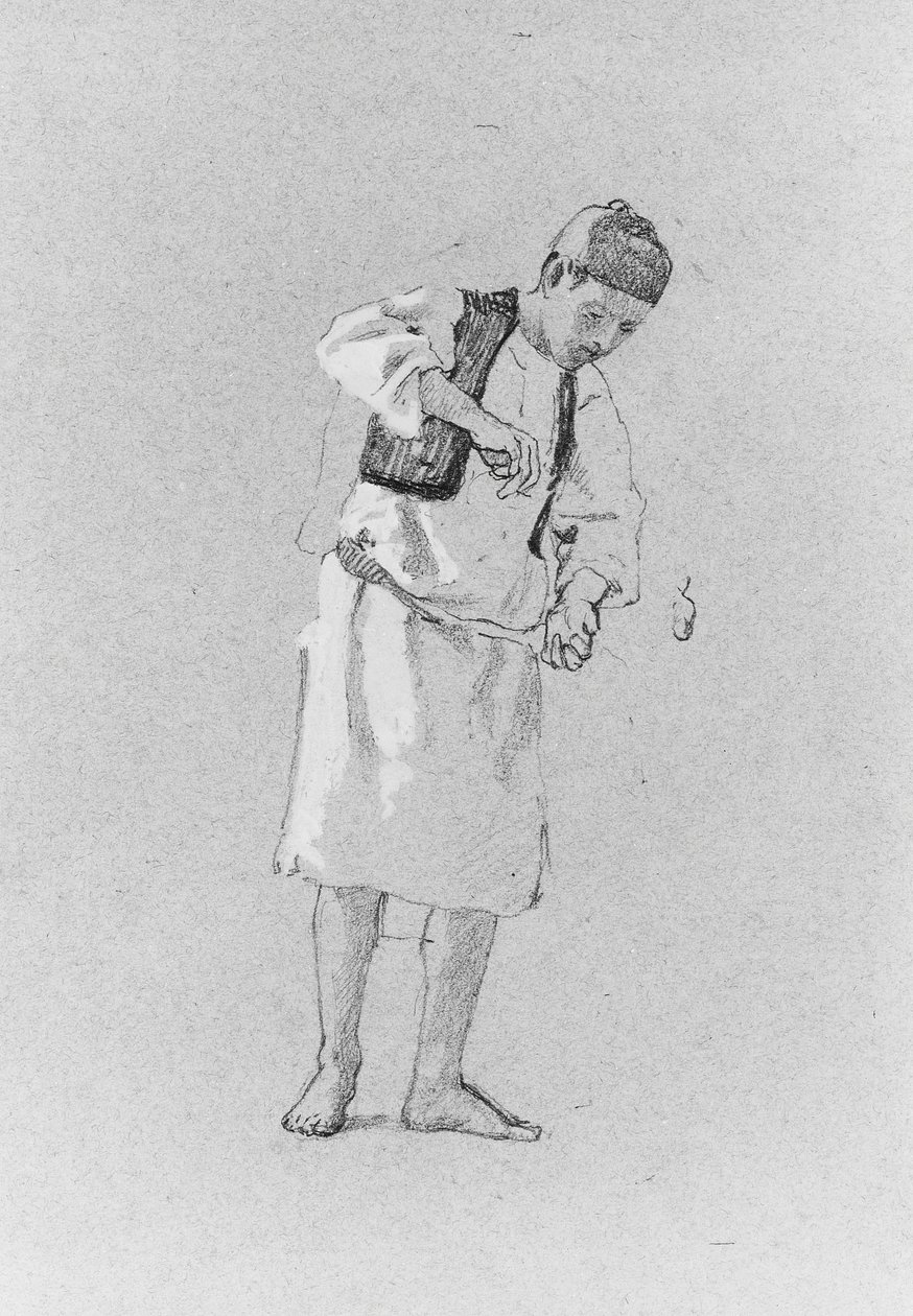 Study of a Man by Thomas Hovenden
