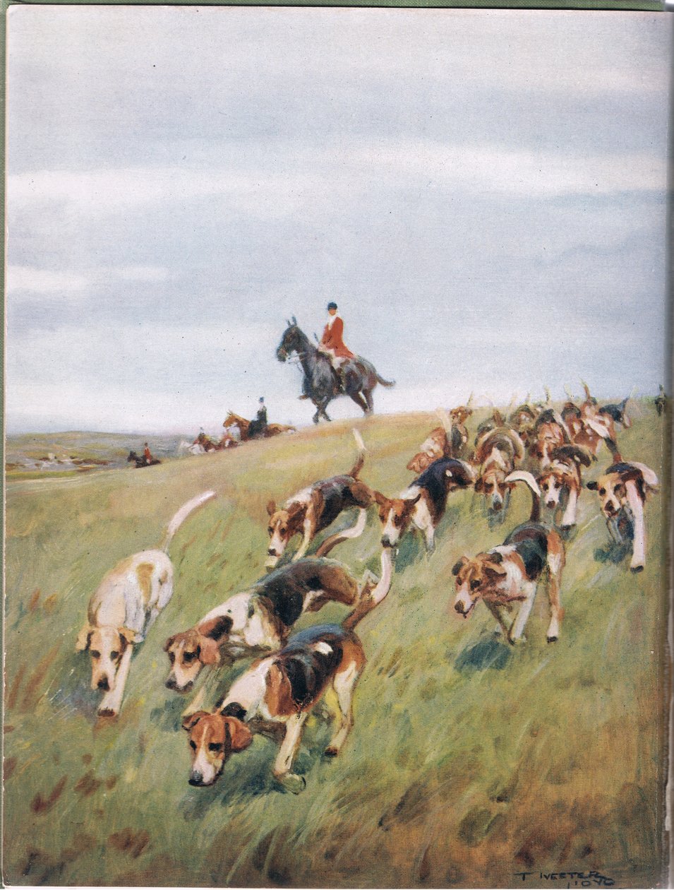 Foxhunting, Illustration from 