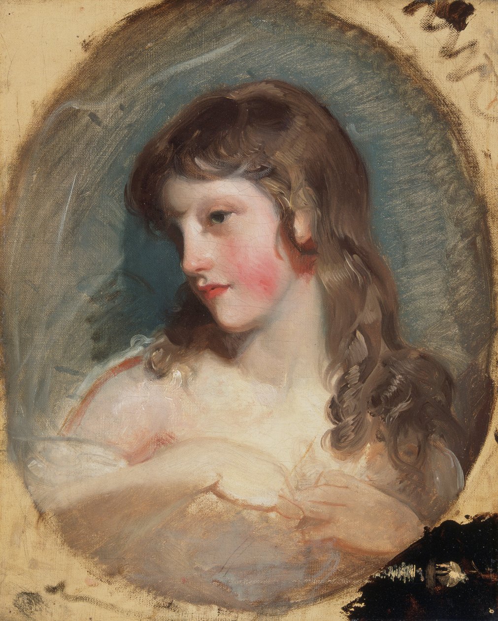 Study of a Girl by Thomas Lawrence