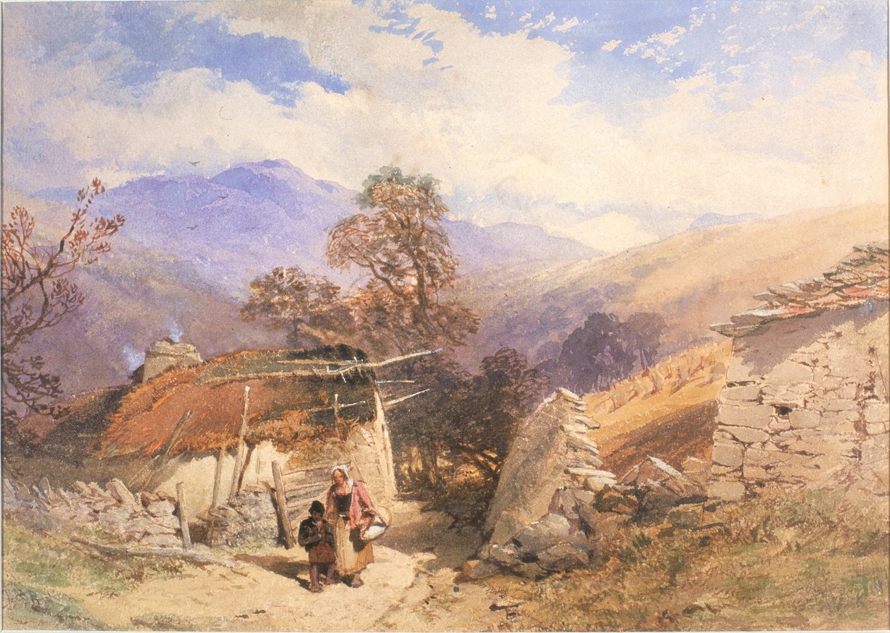Highland Landscape by Thomas Miles II Richardson