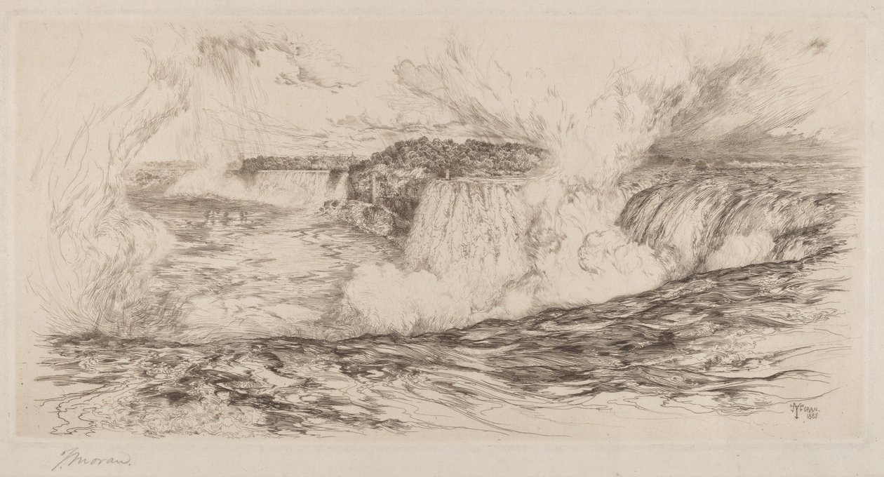 Niagara—From the Canadian Side by Thomas Moran