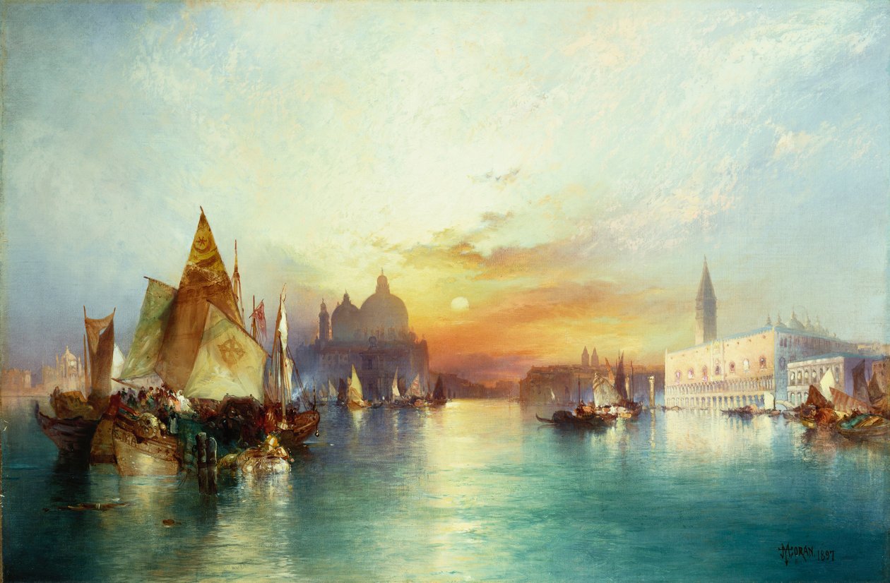Venice, 1897 by Thomas Moran