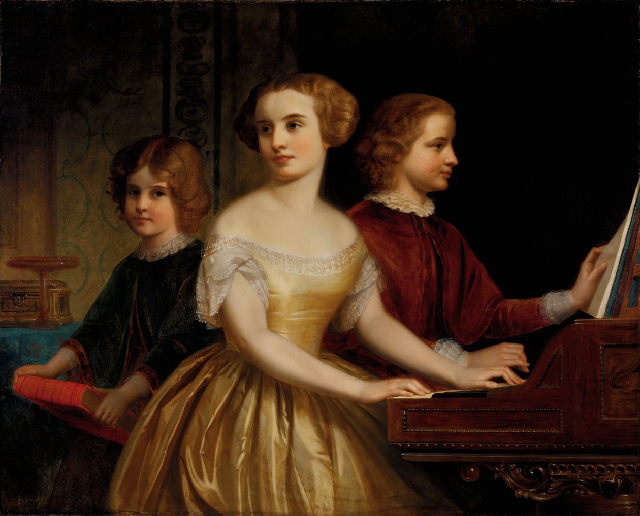 The Parmly Sisters by Thomas Pritchard Rossiter