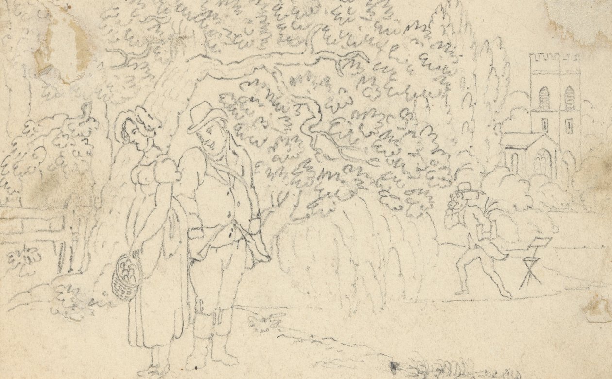 Album Drawing by Thomas Rowlandson