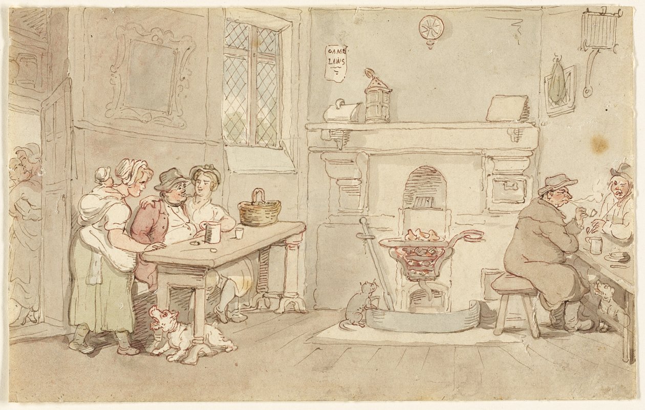 Ale House by Thomas Rowlandson