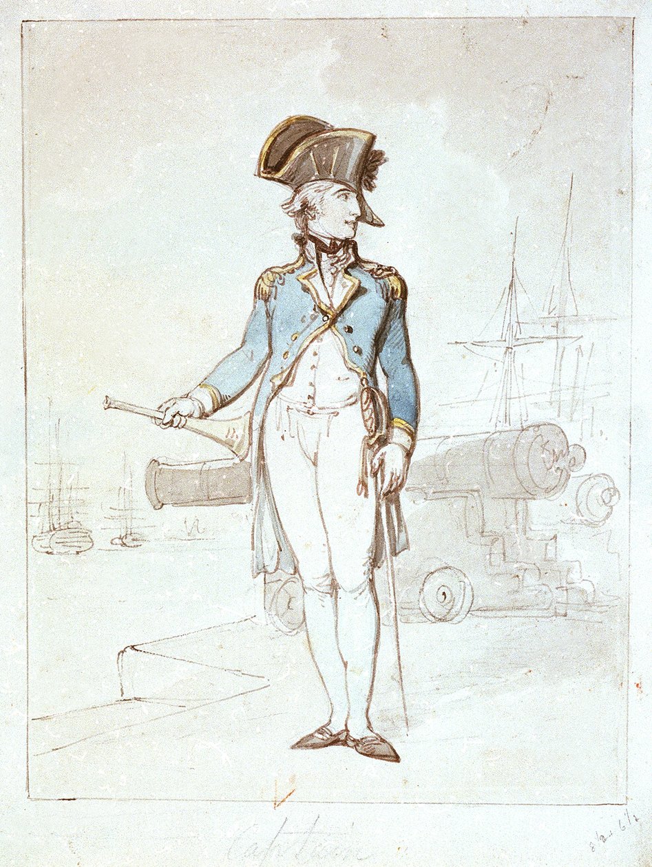 Captain by Thomas Rowlandson