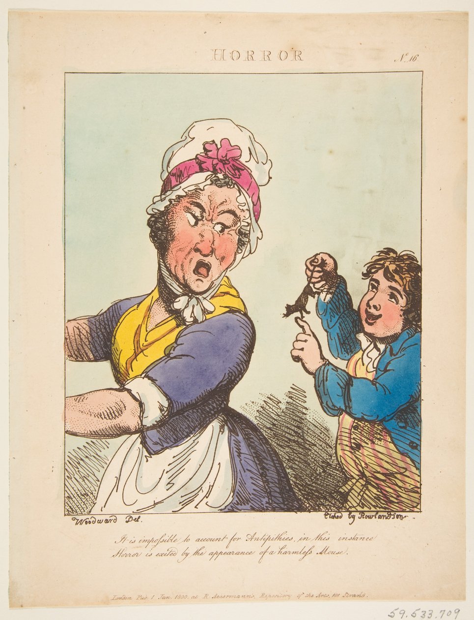 Horror by Thomas Rowlandson