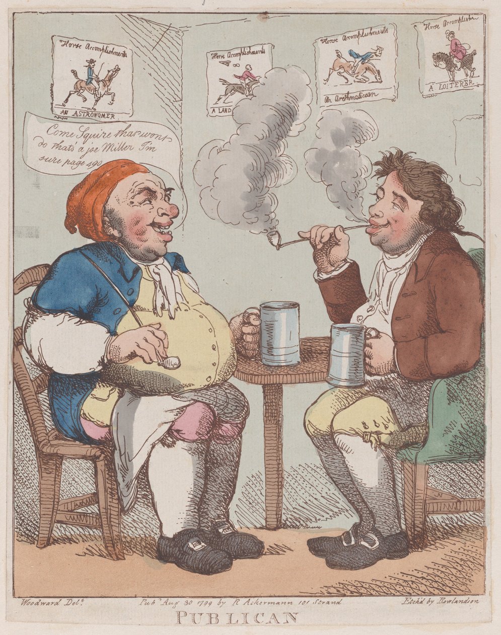 Publican by Thomas Rowlandson
