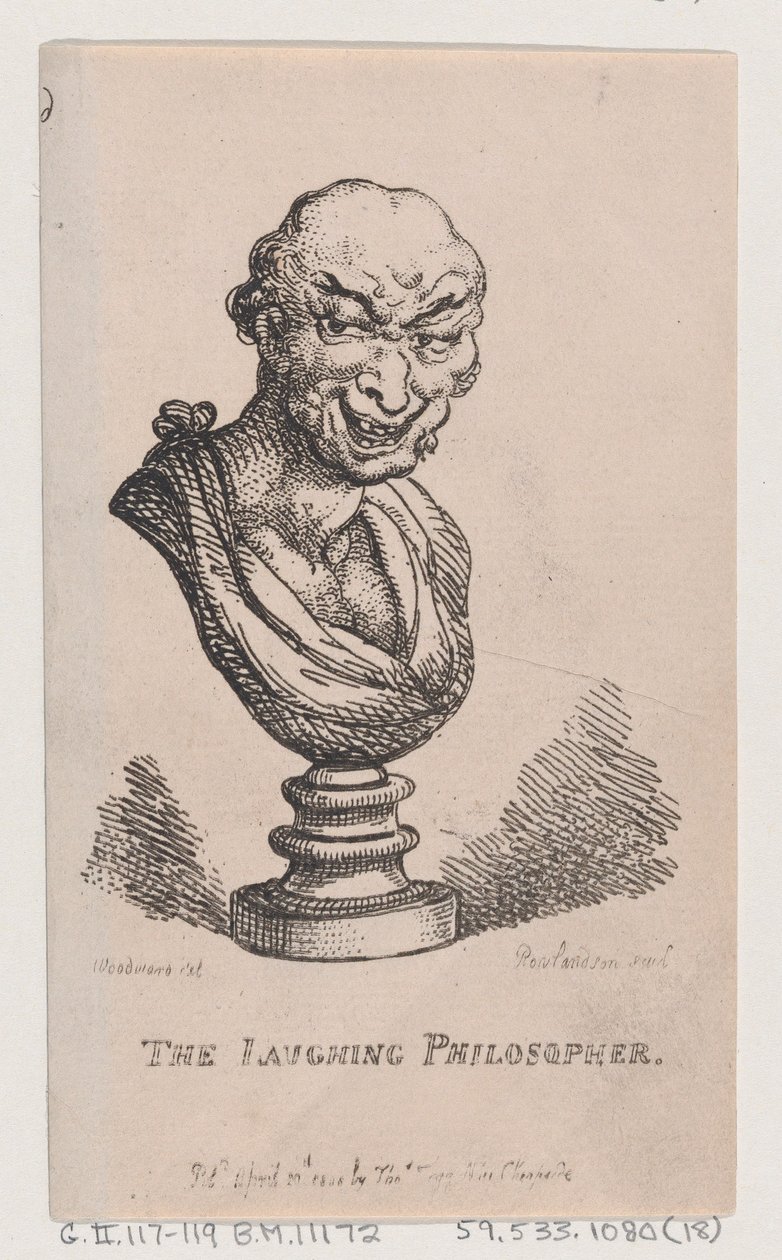 The Laughing Philosopher, 1808 by Thomas Rowlandson
