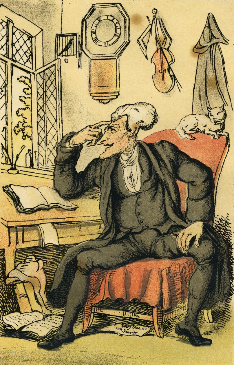 The Reverend Doctor Syntax by Thomas Rowlandson