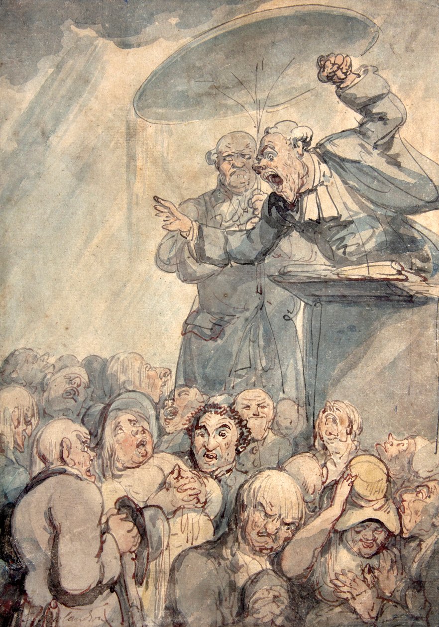 The Spellbinder by Thomas Rowlandson