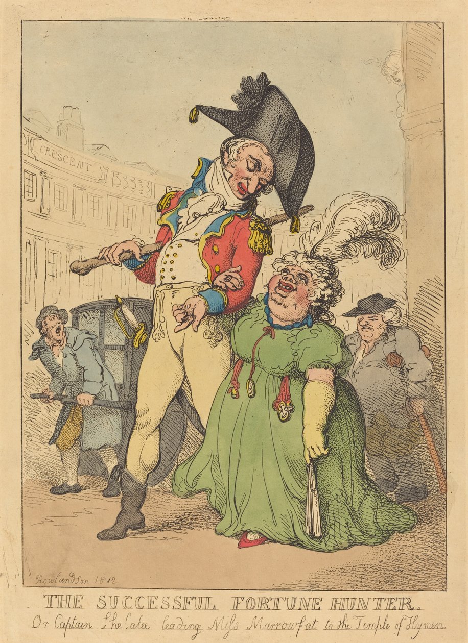 The Successful Fortune Hunter by Thomas Rowlandson