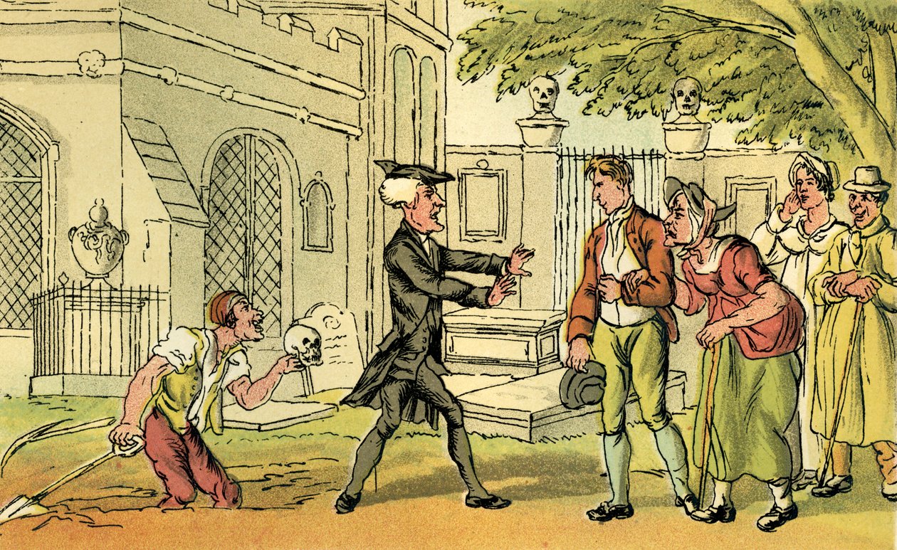The banns forbidden by Thomas Rowlandson
