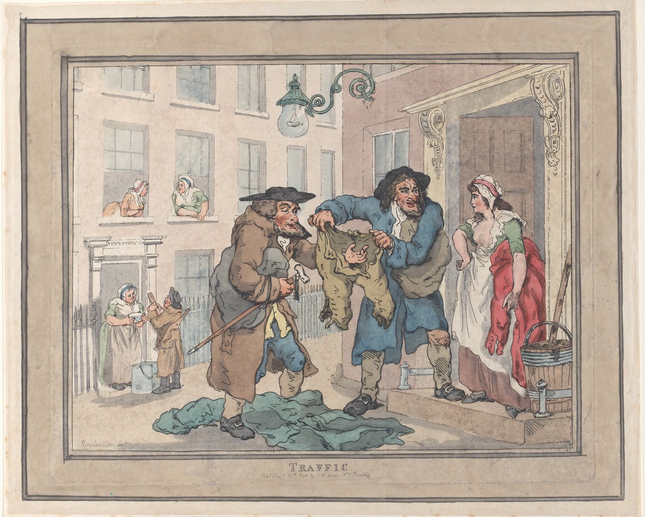 Traffic by Thomas Rowlandson