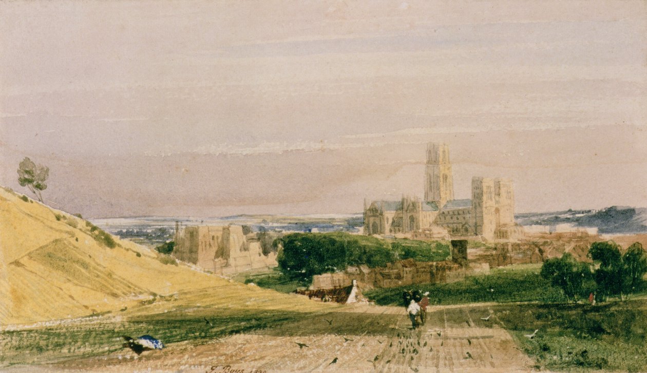 Durham from the Fields by Thomas Shotter Boys