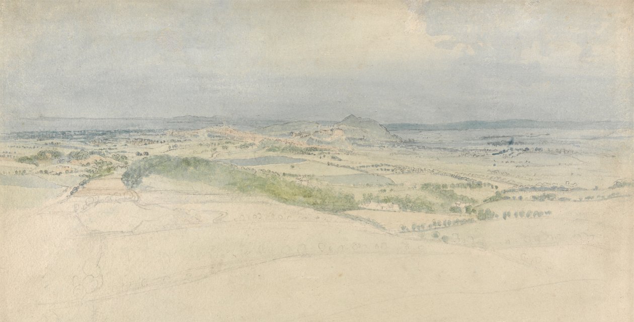 A Distant View of Edinburgh by Thomas Stothard