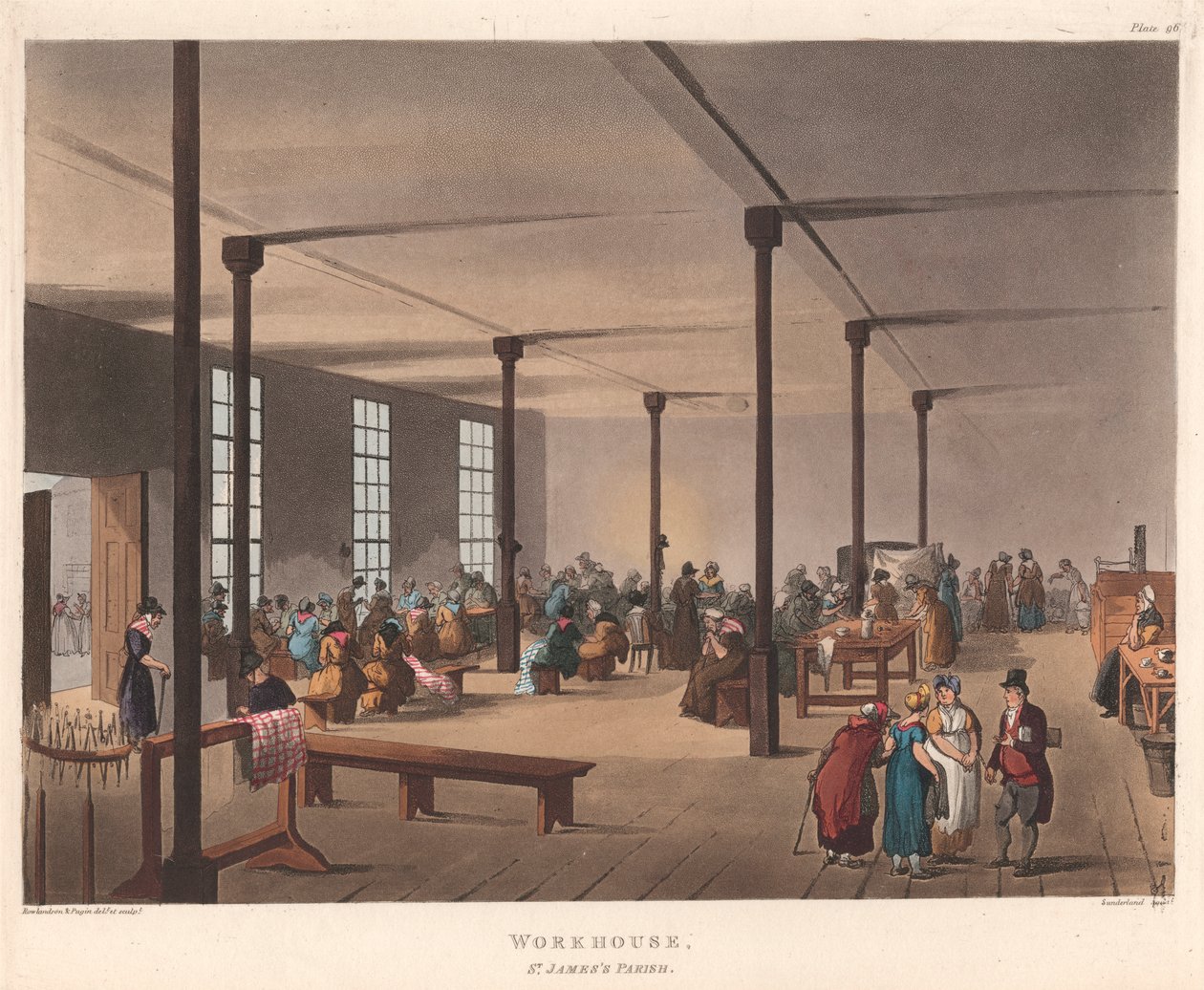 Workhouse St. James Parish by Thomas Sunderland