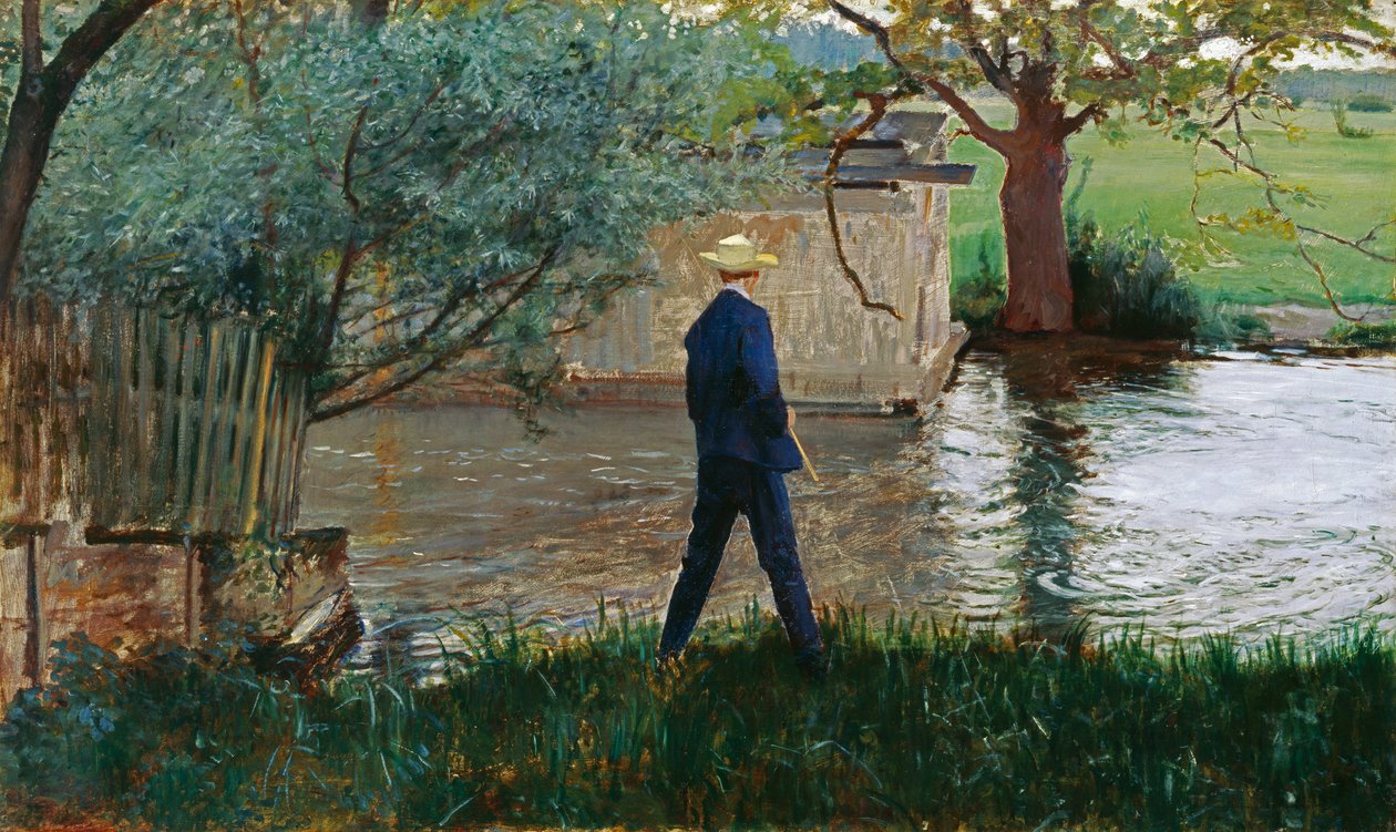 The Angler by Thomas Theodor Heine