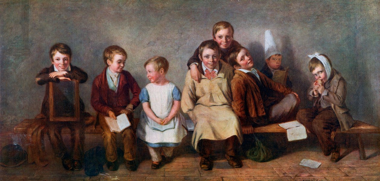 The Smile, 1842 by Thomas Webster