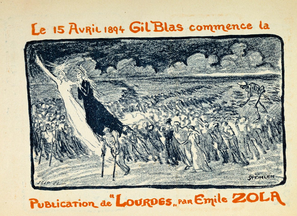 On April 15 by Théophile Alexandre Steinlen