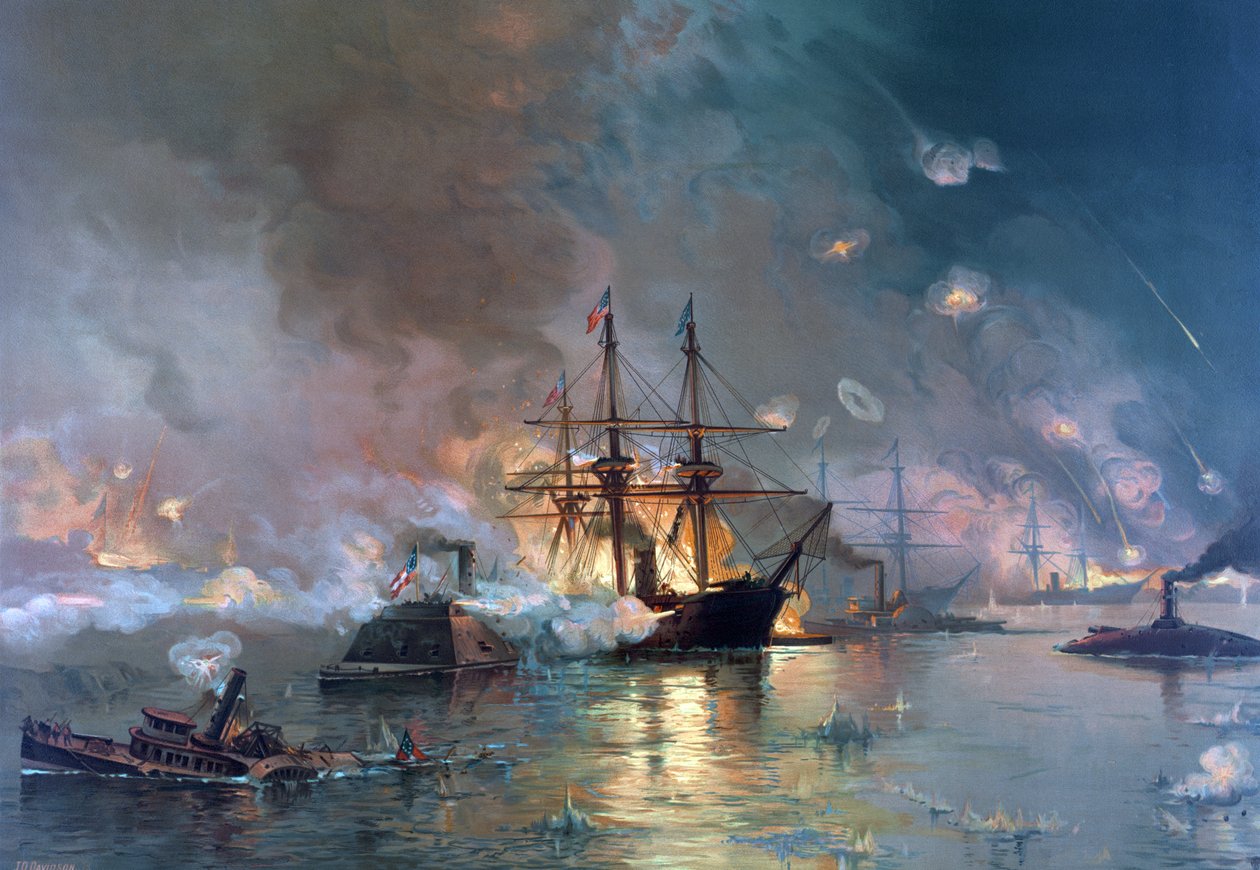 Capture of New Orleans by Thure de Thulstrup