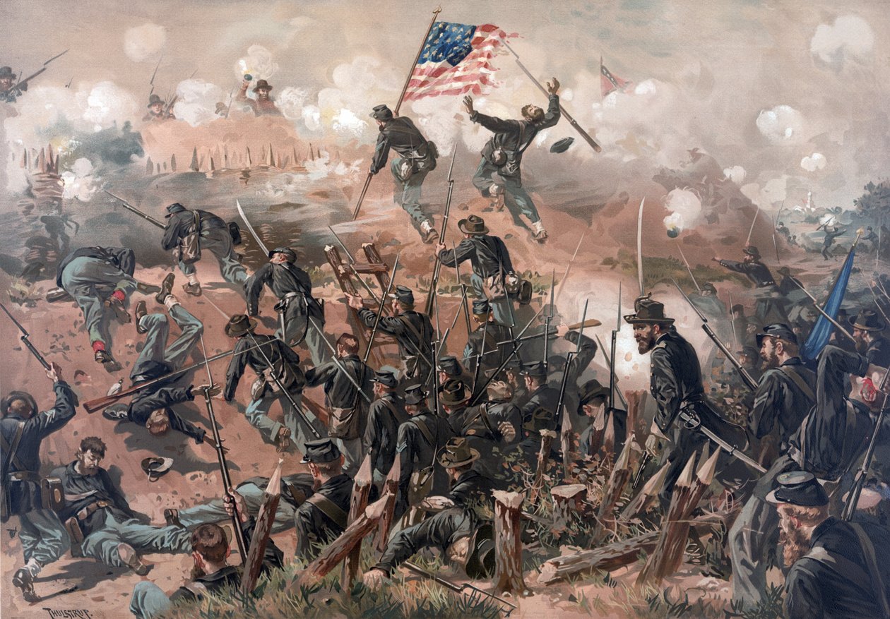 Siege of Vicksburg by Thure de Thulstrup