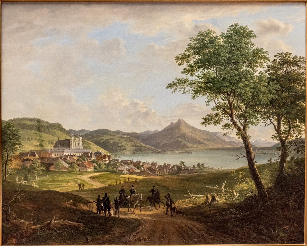 Hunting Party at Mondsee by Tilman