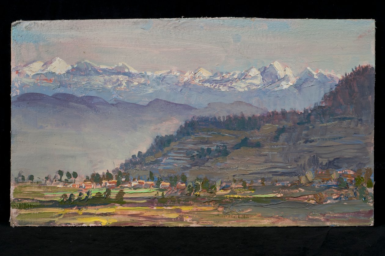 Gimash Himal from Kathmandu Valley by Tim Scott Bolton