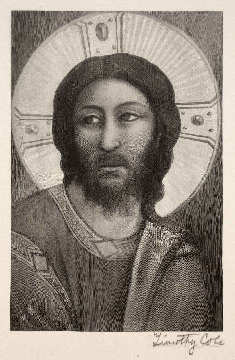 Old Italian Masters: Head of Christ by Timothy Cole