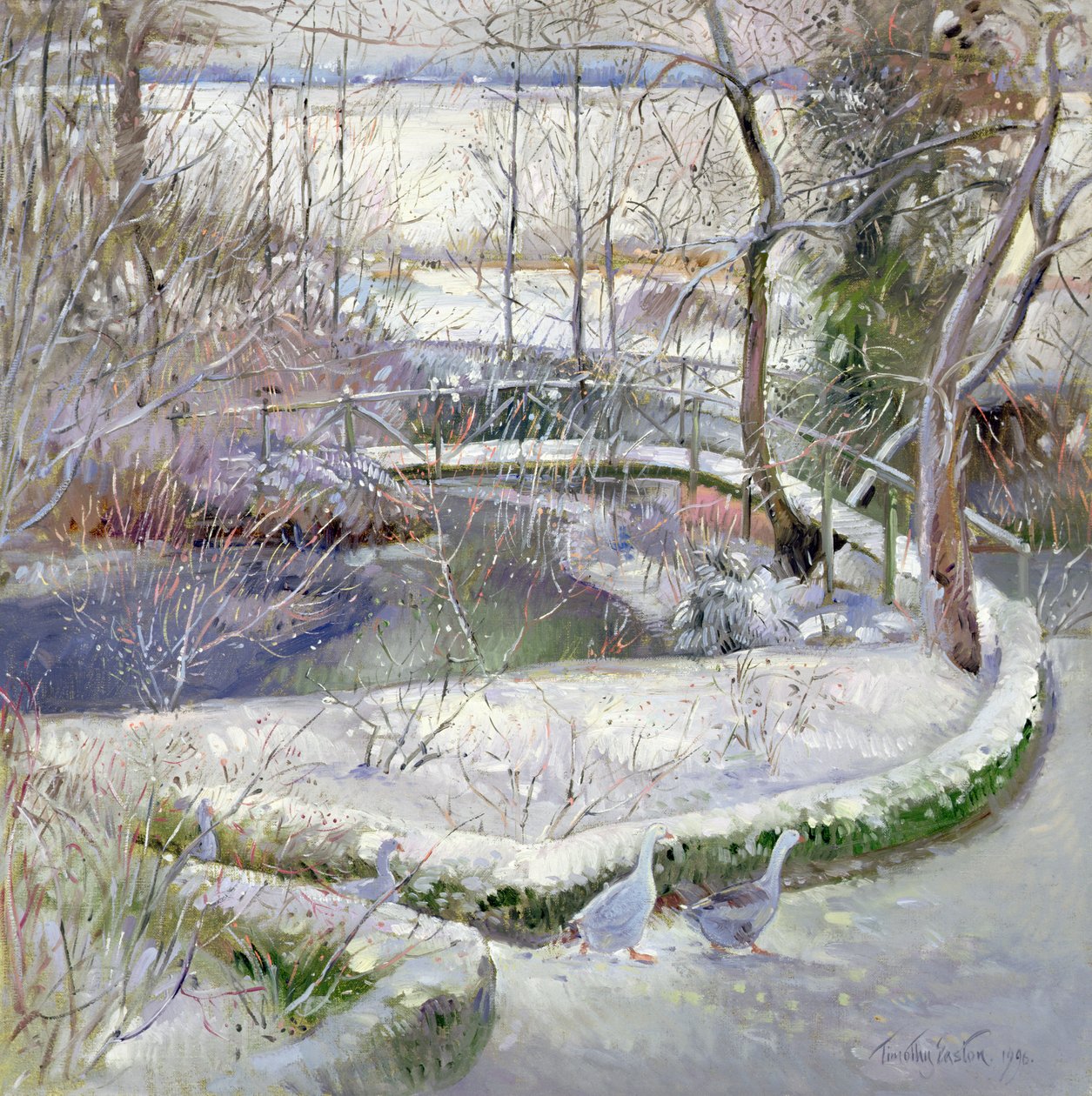 Bridge Over the Willow Tree by Timothy Easton