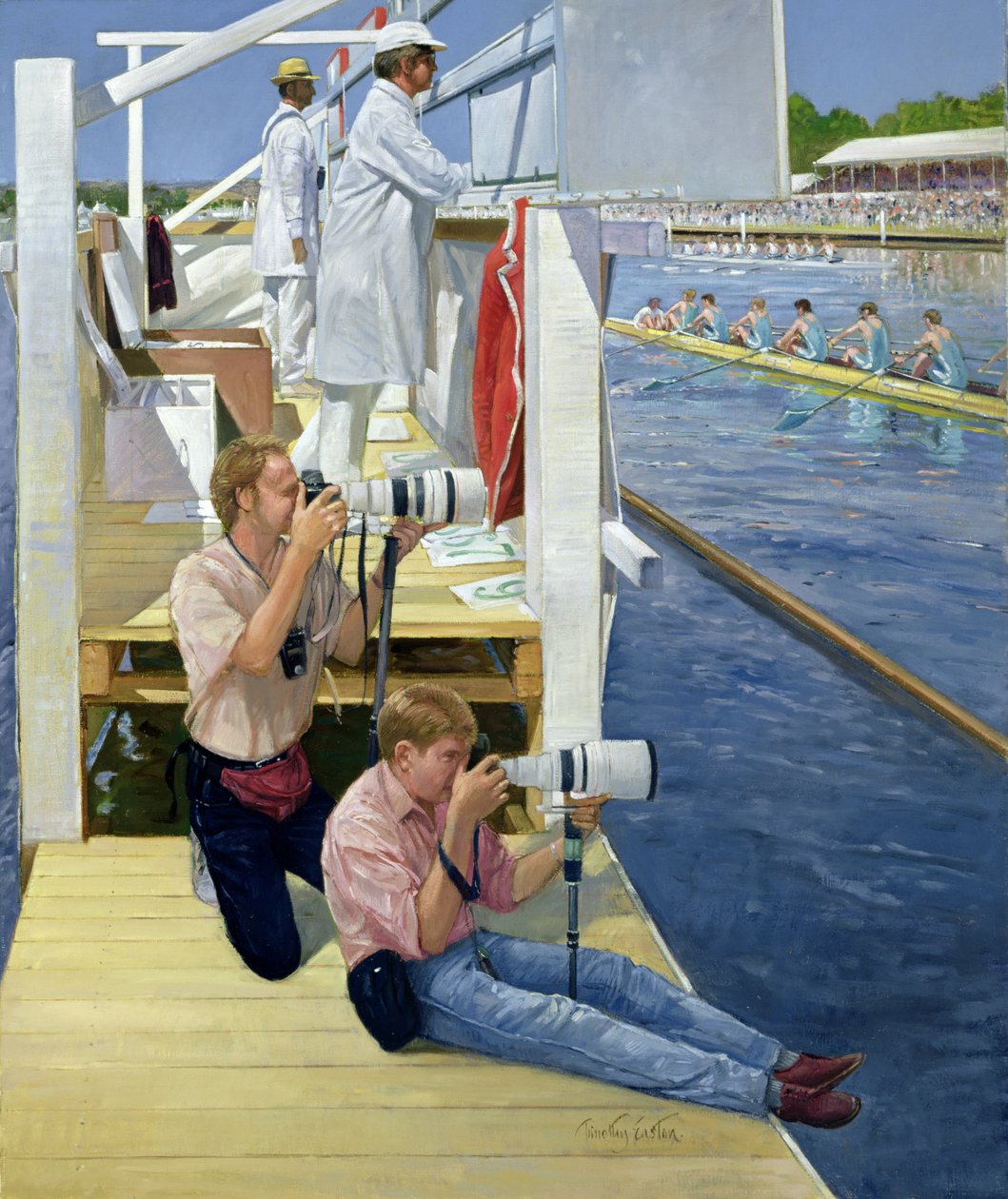 Passing the Scoreboard, Henley by Timothy Easton