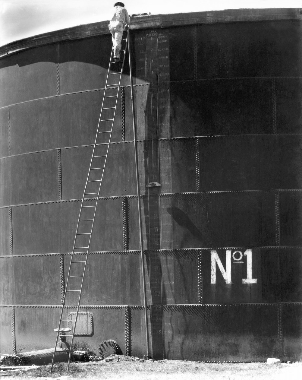 Tank No. 1, Mexico, 1927 by Tina Modotti