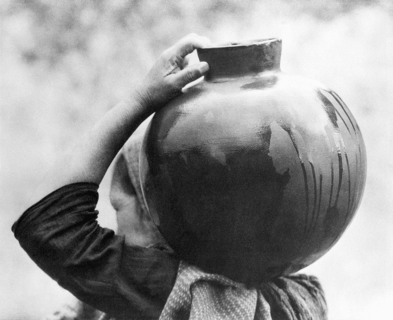 Woman with Olla, Mexico, c.1927 by Tina Modotti