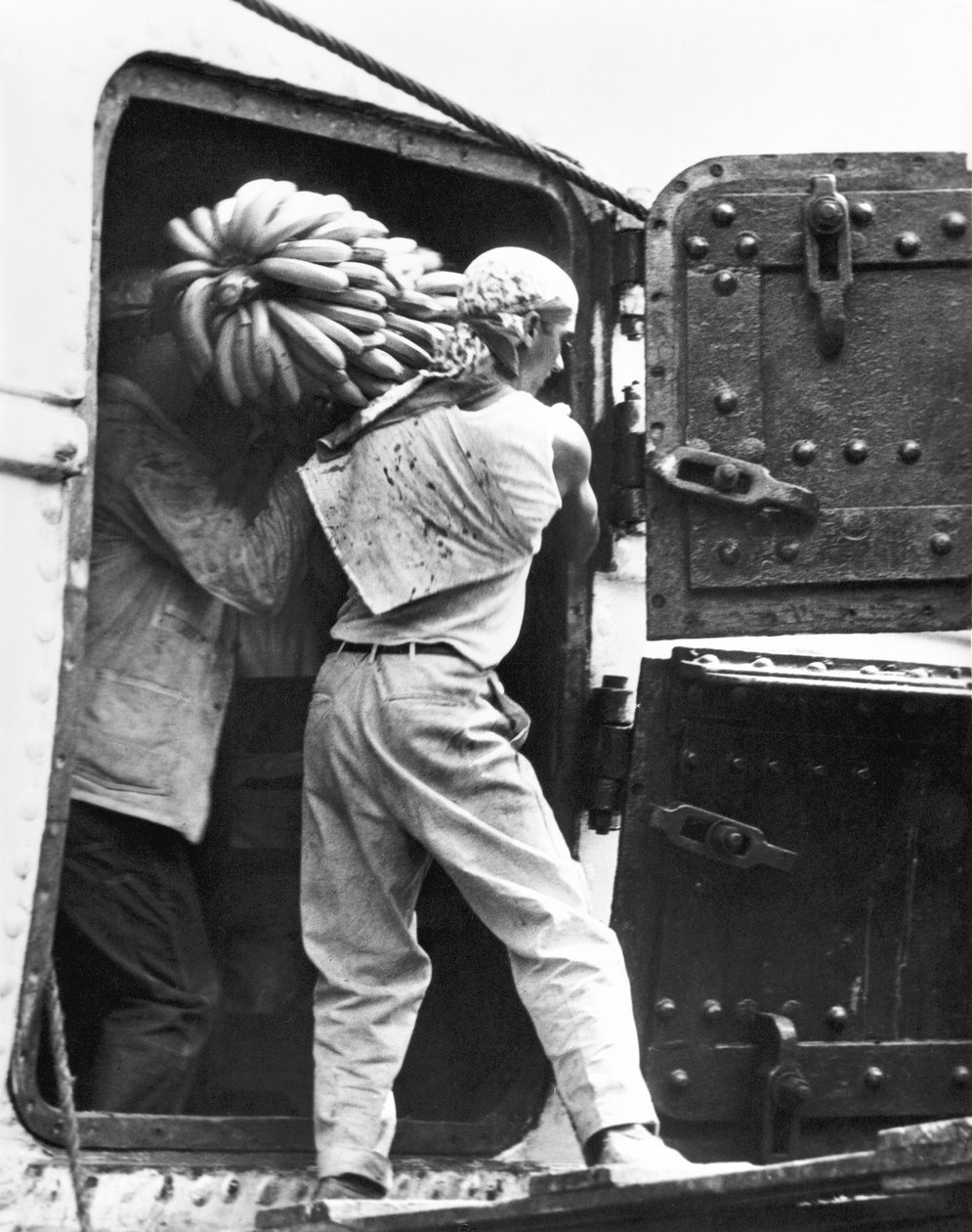 Workers Loading Bananas, Veracruz by Tina Modotti