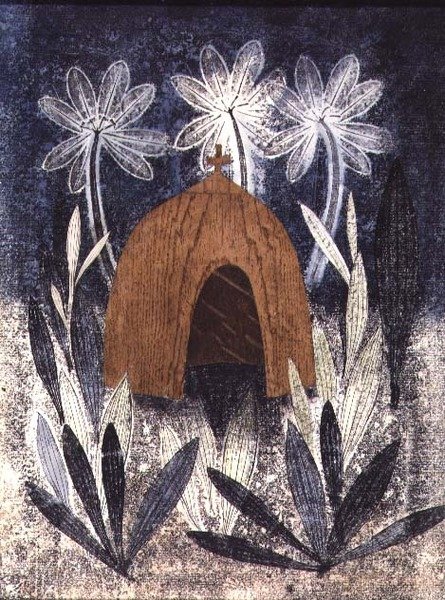 Native Hut by Tirzah Ravilious