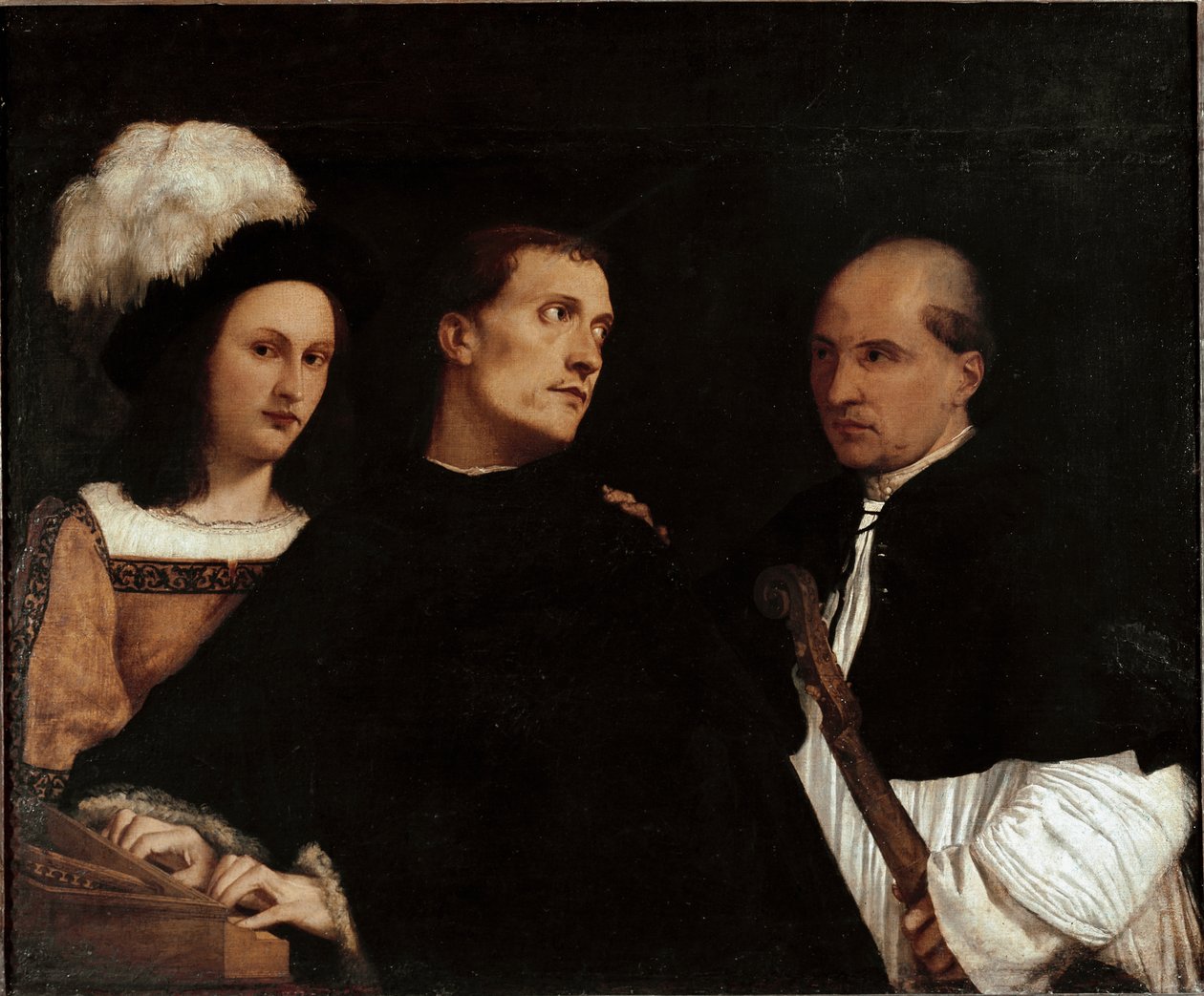 The Concert (or Interrupted Concert) by Titian (c.1488 1576)