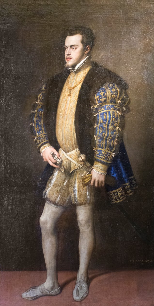 Portrait of Philip II by Titian (c.1488 1576)