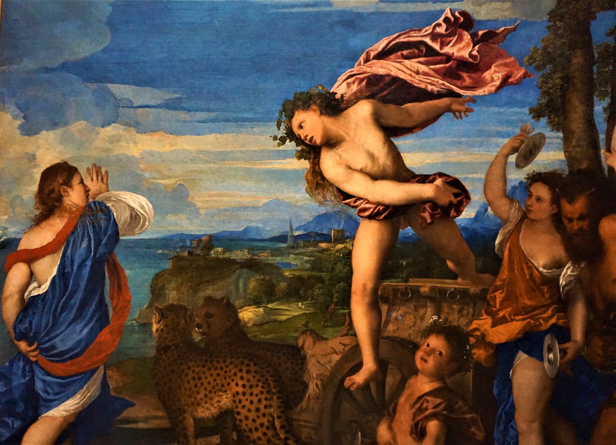 Bacchus and Ariadne by Titian