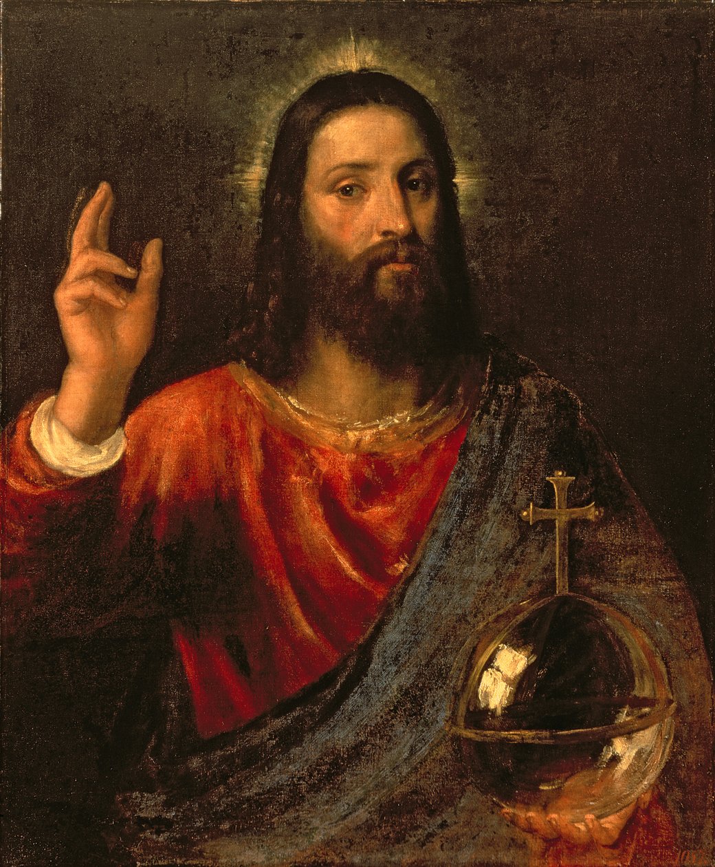 Christ Saviour, c.1570 by Tiziano Vecelli