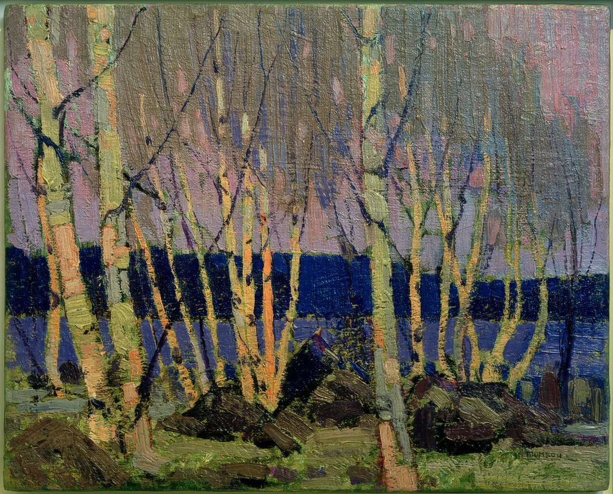 Evening, Canoe Lake by Tom Thomson
