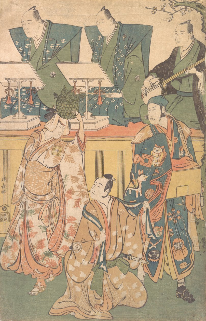 Scene from a Drama by Torii Kiyonaga