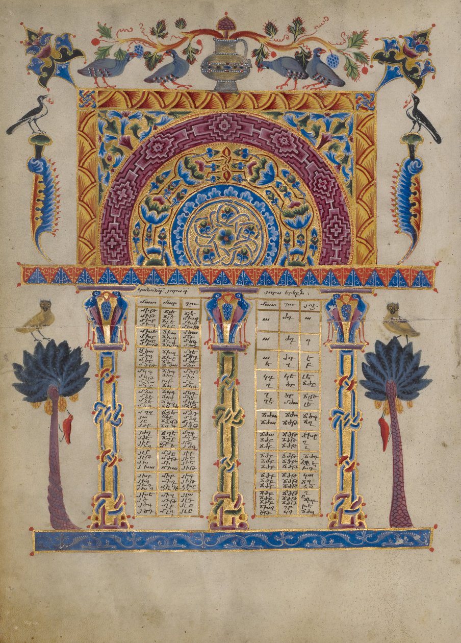 Canon Table Page by Toros Roslin